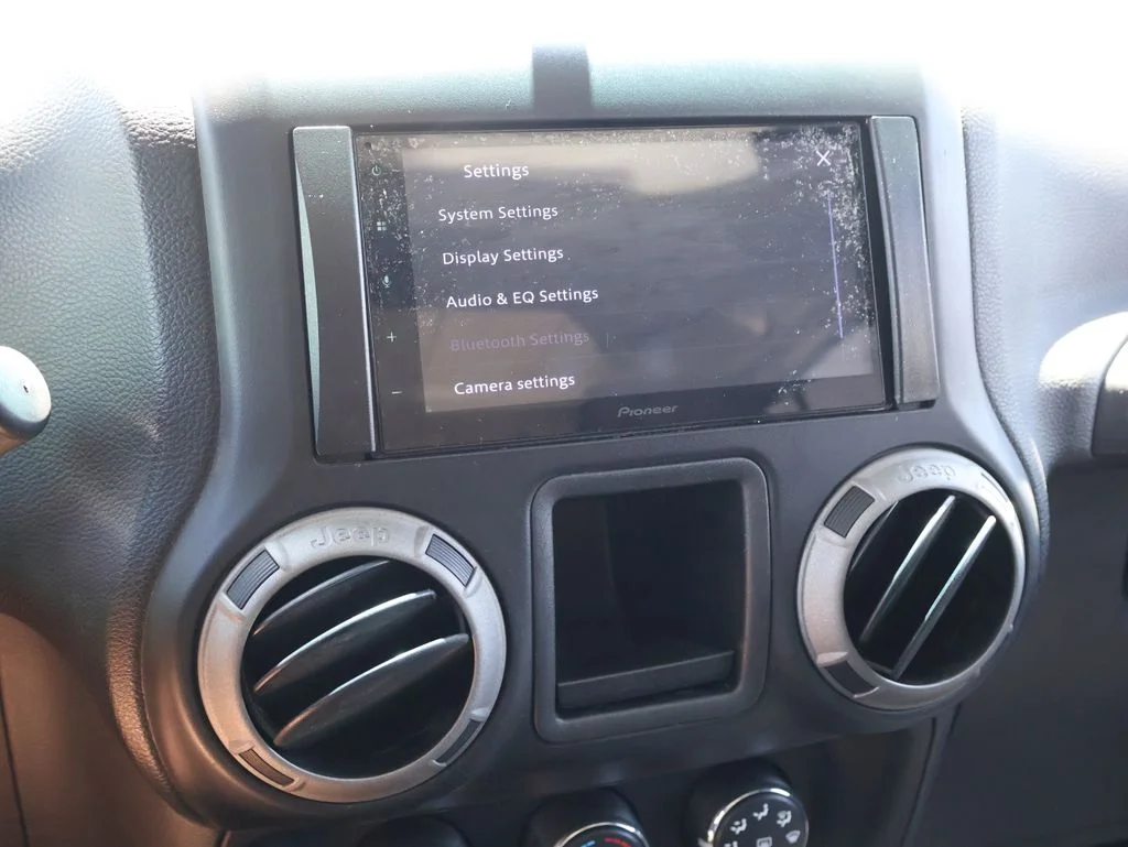 Used 2014 Blue Jeep Unlimited Sport image 31