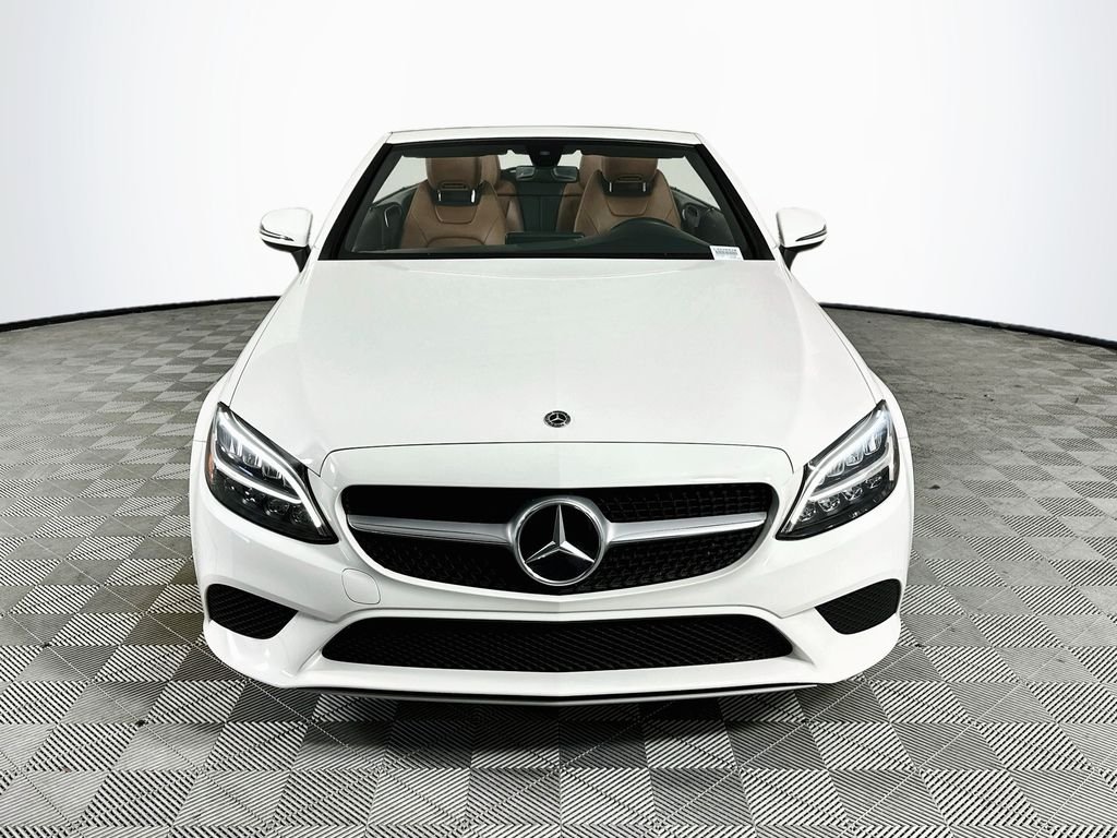 Used 2019 White Mercedes-Benz C 300 Cabriolet image 2