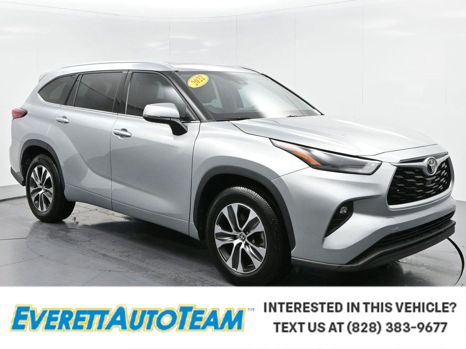Used 2022 Celestial Silver Metallic Toyota XLE image 1