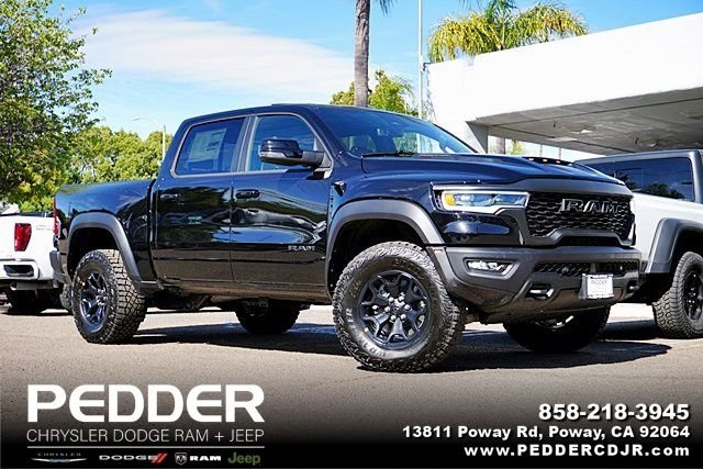 New 2026 Diamond Black Crystal Pearl-Coat Exterior Paint RAM RHO image 1