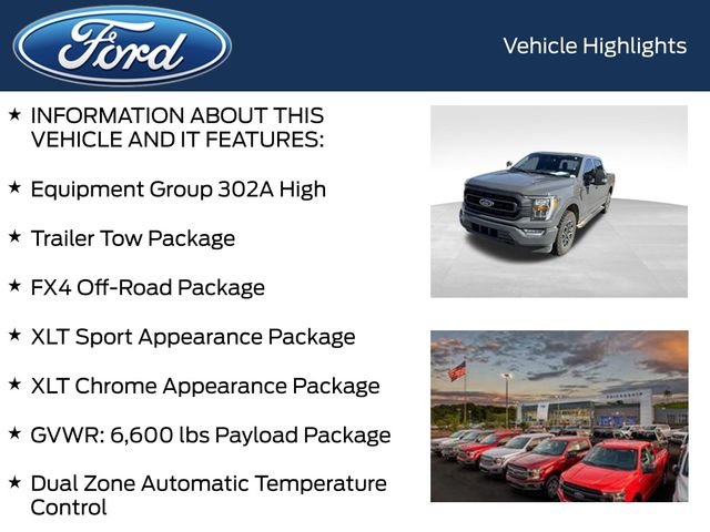 Used 2021 Gray Ford XLT image 4