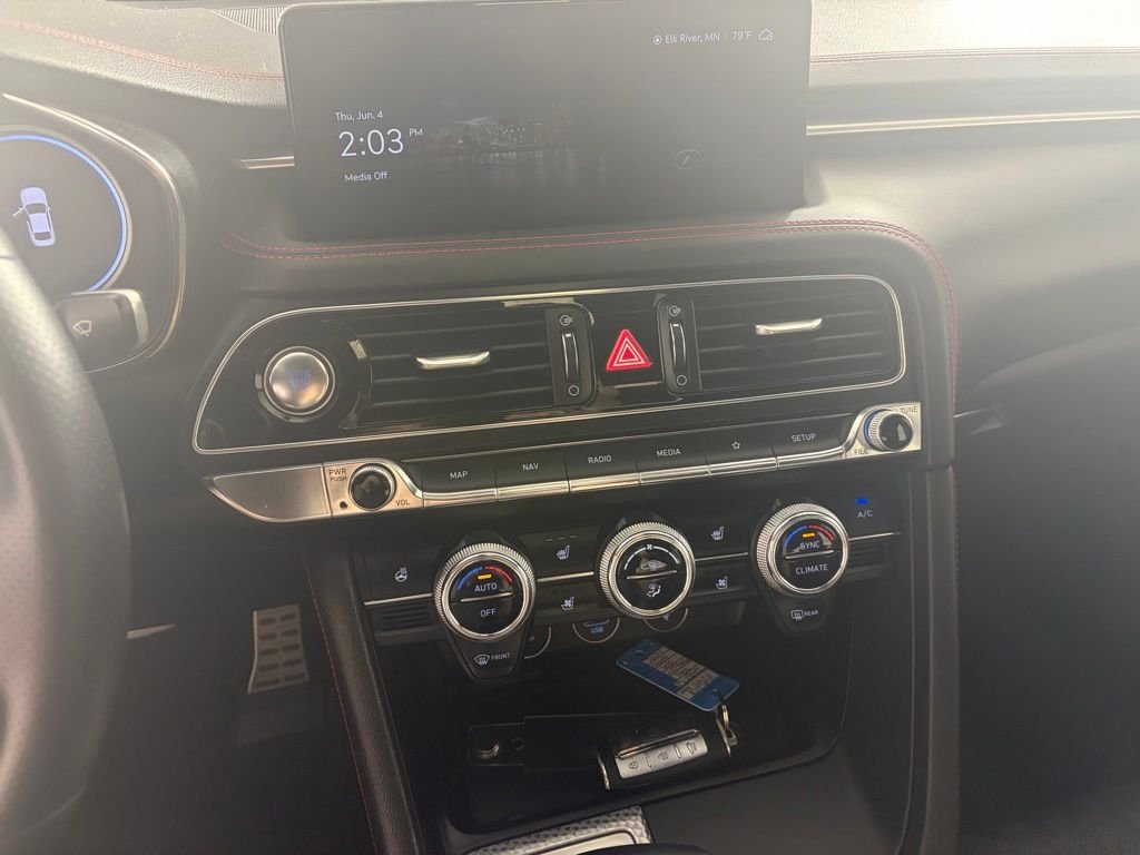 Used 2023 GENESIS G70 Standard with VIN KMTG34TA4PU113049 for sale in Stillwater, Minnesota