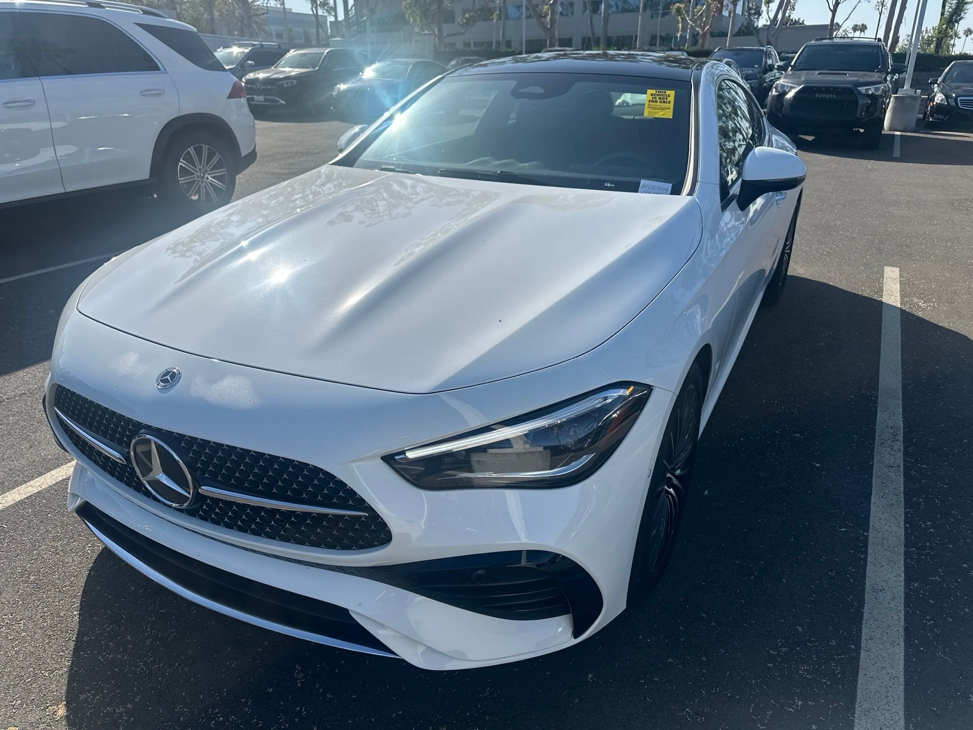 Certified Used 2025 White Mercedes-Benz CLE 450 image 1