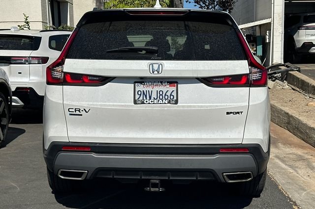 Used 2025 Platinum White Pearl Honda Sport image 6