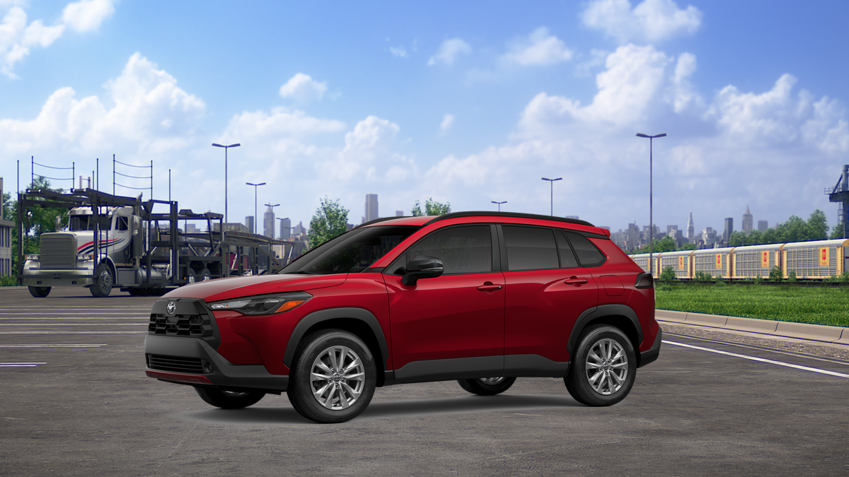 New 2026 Soul Red Crystal Toyota LE image 2