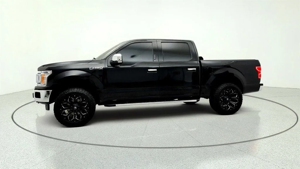 Used 2018 Shadow Black Ford XLT 4WD SuperCrew 5.5