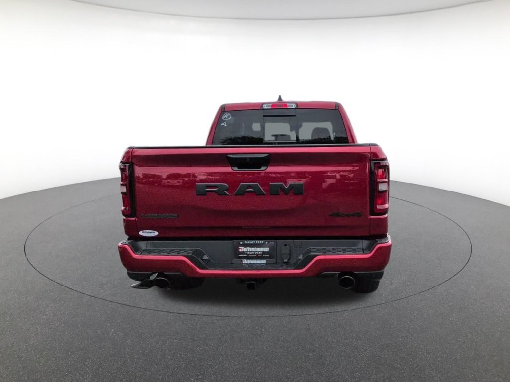 New 2026 Molten Red Pearl-Coat Exterior Paint RAM Laramie image 7