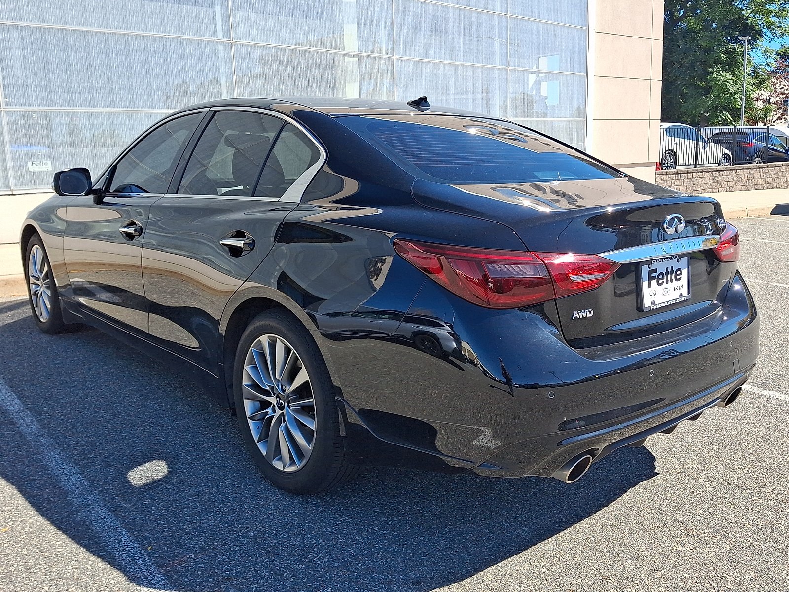 Used 2023 Black Obsidian - KH3 INFINITI LUXE AWD image 3
