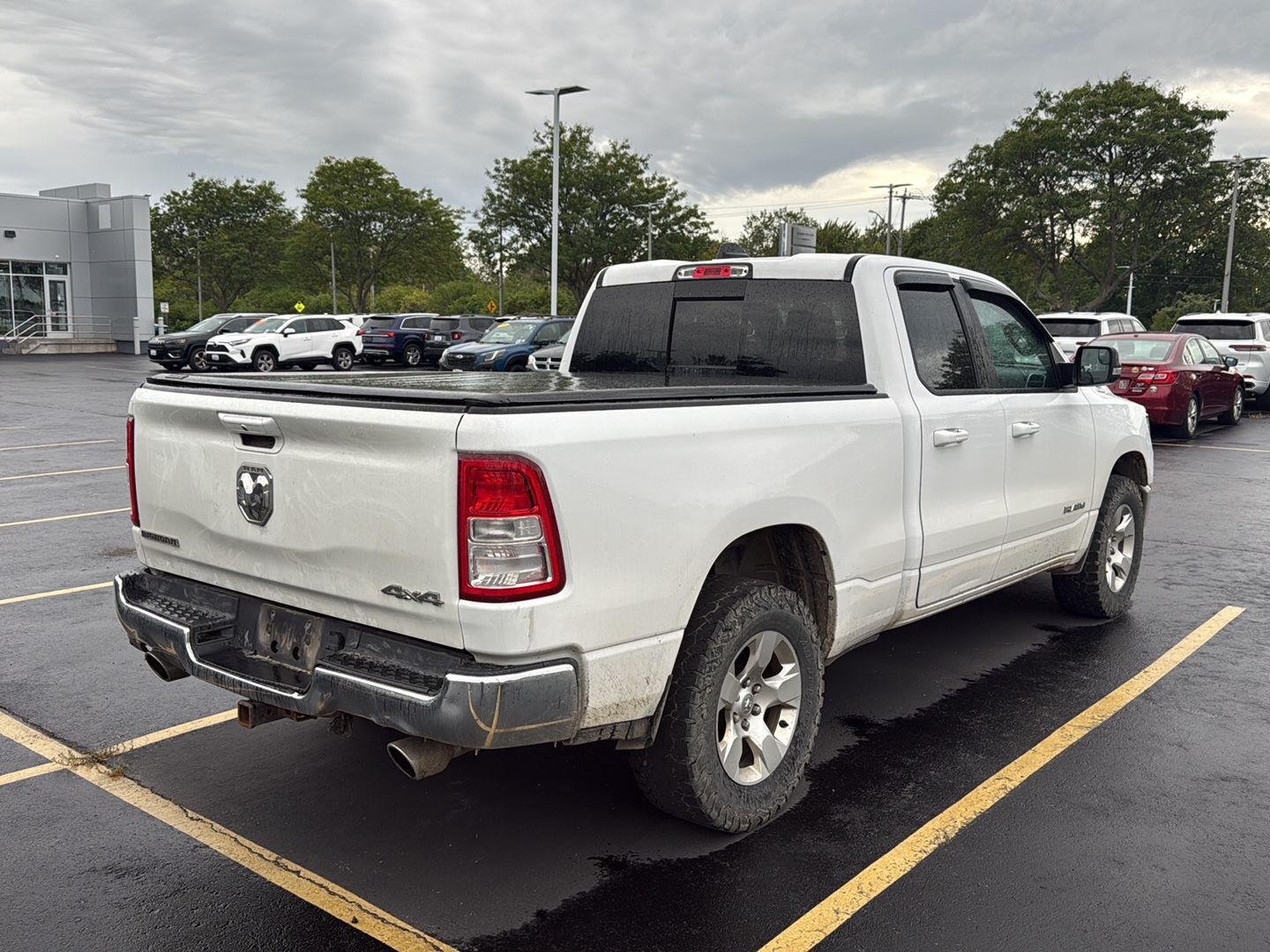 Used 2022 Bright White Clearcoat Ram Big Horn image 7