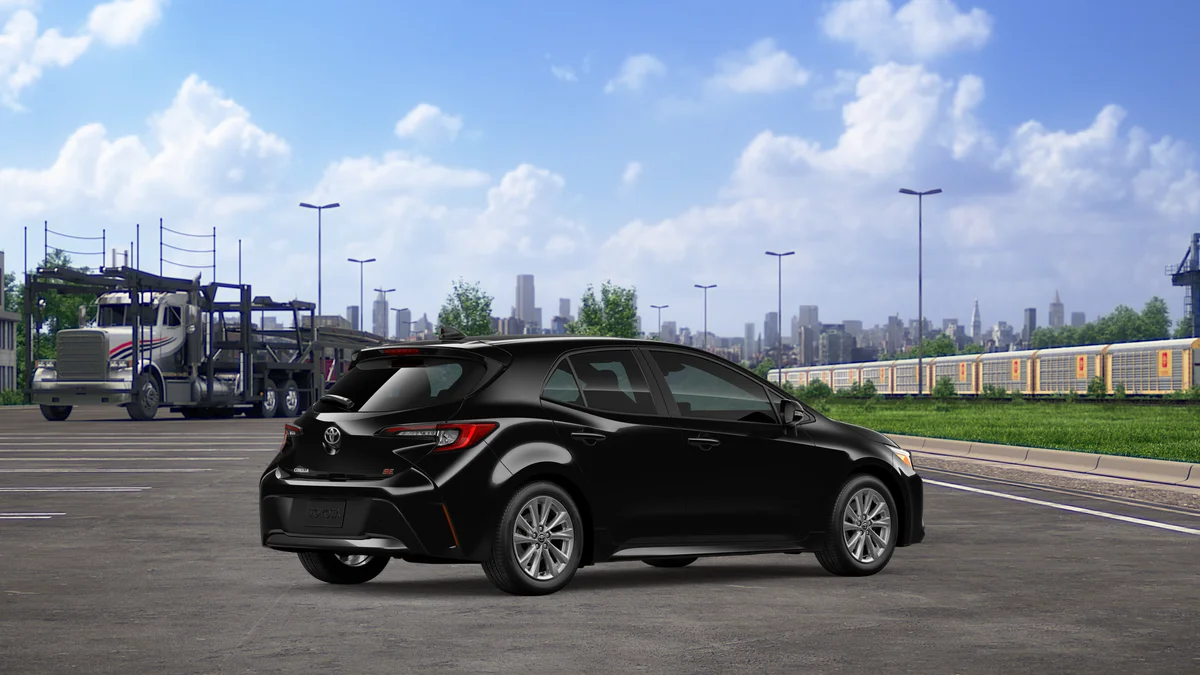 New 2026 Midnight Black Metallic Toyota SE image 10