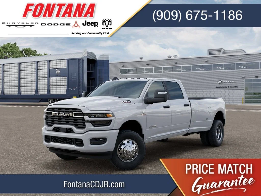New 2026 Bright White Clear-Coat Exterior Paint RAM Big Horn image 1