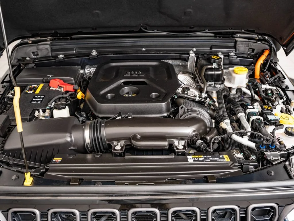 Used 2024 Black Clearcoat Jeep Sport S 4xe image 48