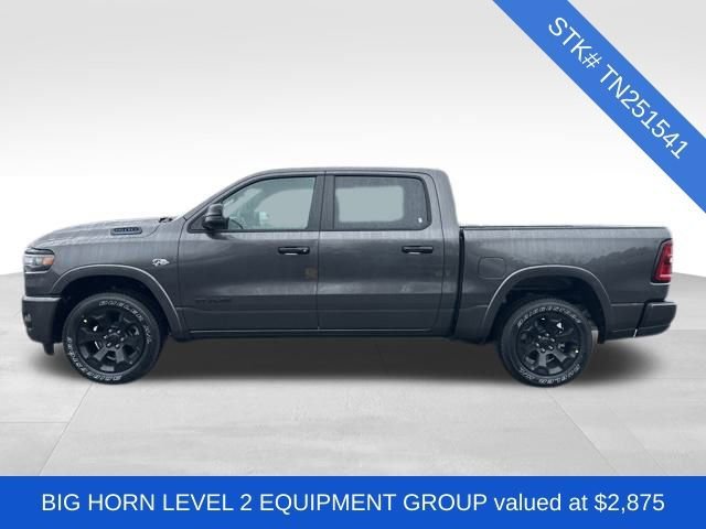 New 2026 Granite Crystal Metallic Clear-Coat Exterior Paint RAM Big Horn image 4