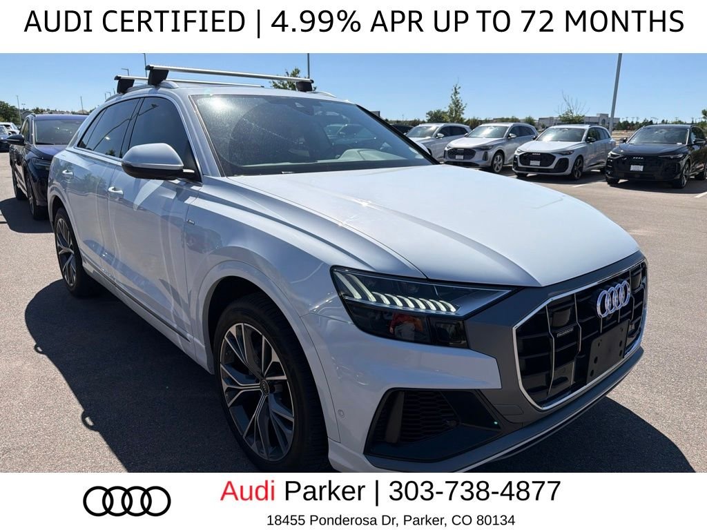 Used 2023 White Audi 55 Premium Plus image 3