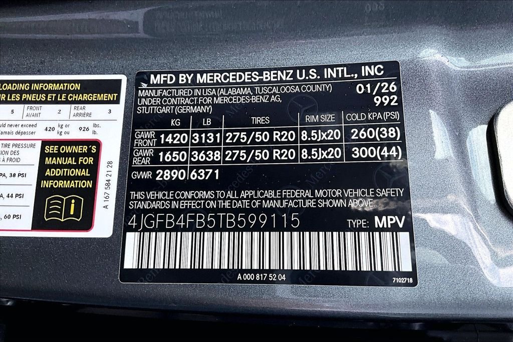 New 2026 Selenite Grey Metallic Mercedes-Benz GLE 350 image 14
