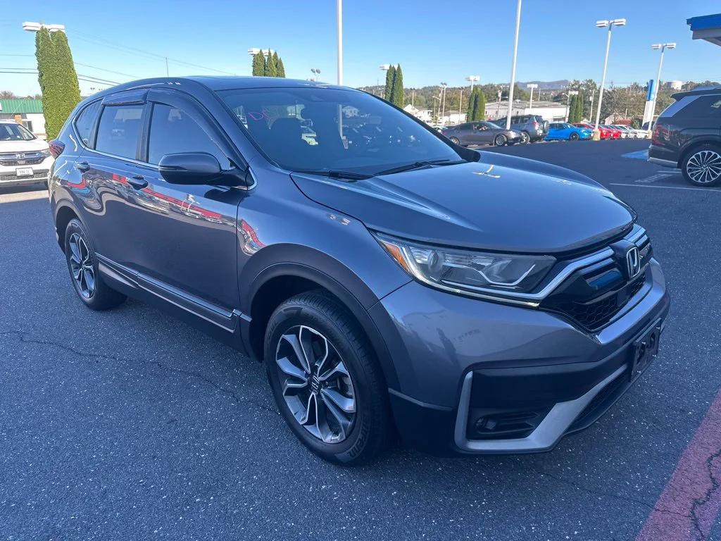 Used 2021 Gray Honda EX image 1