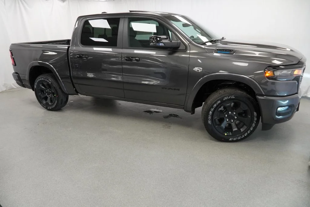 New 2026 Granite Crystal Metallic Clear-Coat Exterior Paint RAM Big Horn/Lone Star image 8