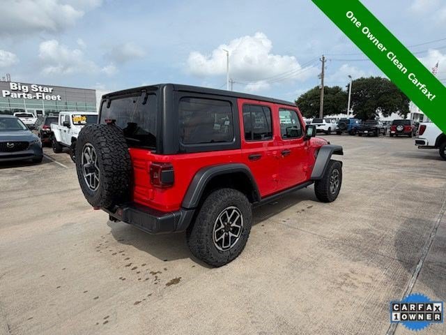 Used 2025 Firecracker Red Clearcoat Jeep Rubicon image 2