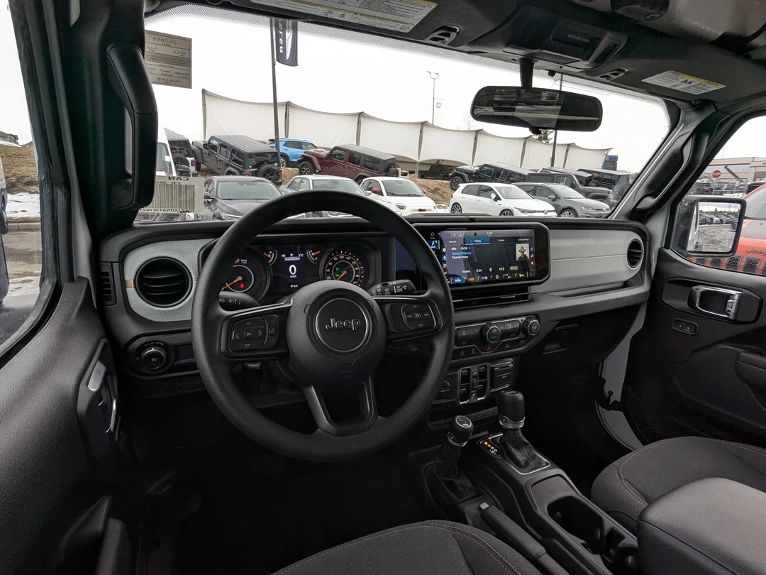 New 2026 White Jeep Sport - - 4x4 - 2.0L Turbo Engine - 12.3 Uconnect 5 Display - 3-Piece Hard Top & More! image 22