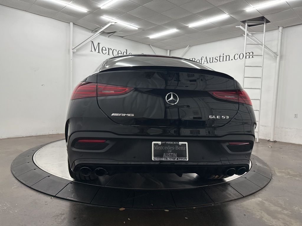New 2026 Obsidian Black Metallic Mercedes-Benz AMG® GLE 53 4MATIC+ Coupe image 6
