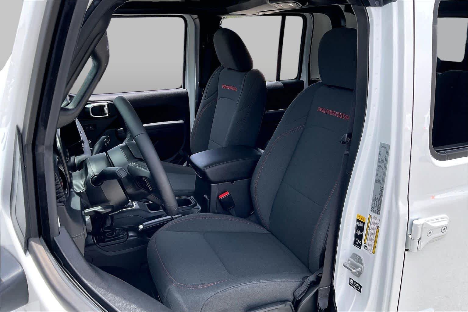 Used 2026 Bright White Clearcoat Jeep Rubicon image 8