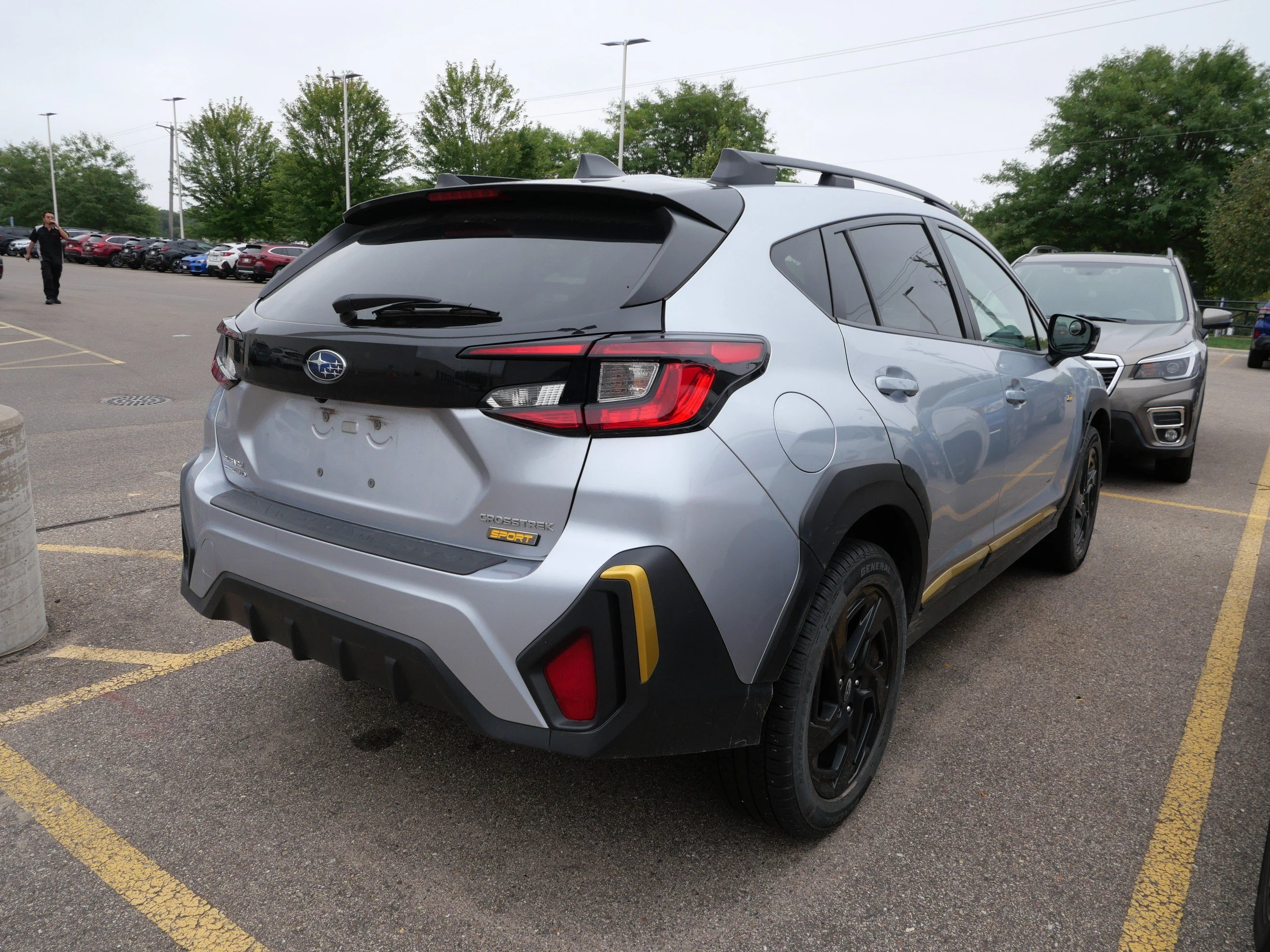 Used 2024 Ice Silver Metallic Subaru Sport image 7