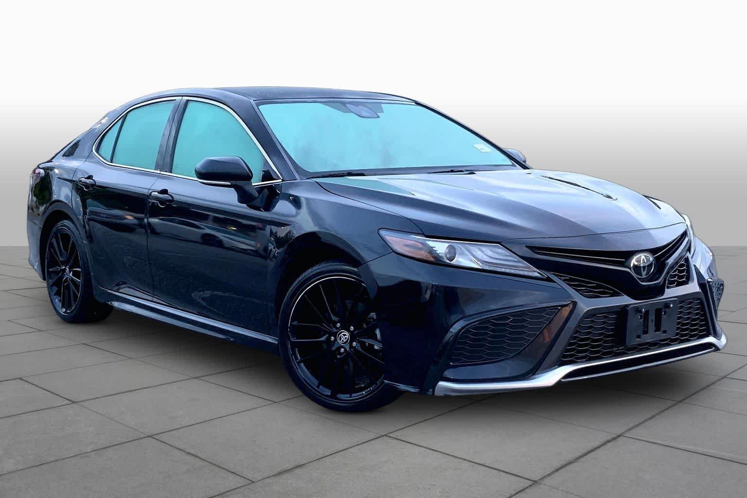 Used 2024 Midnight Black Metallic Toyota XSE image 3