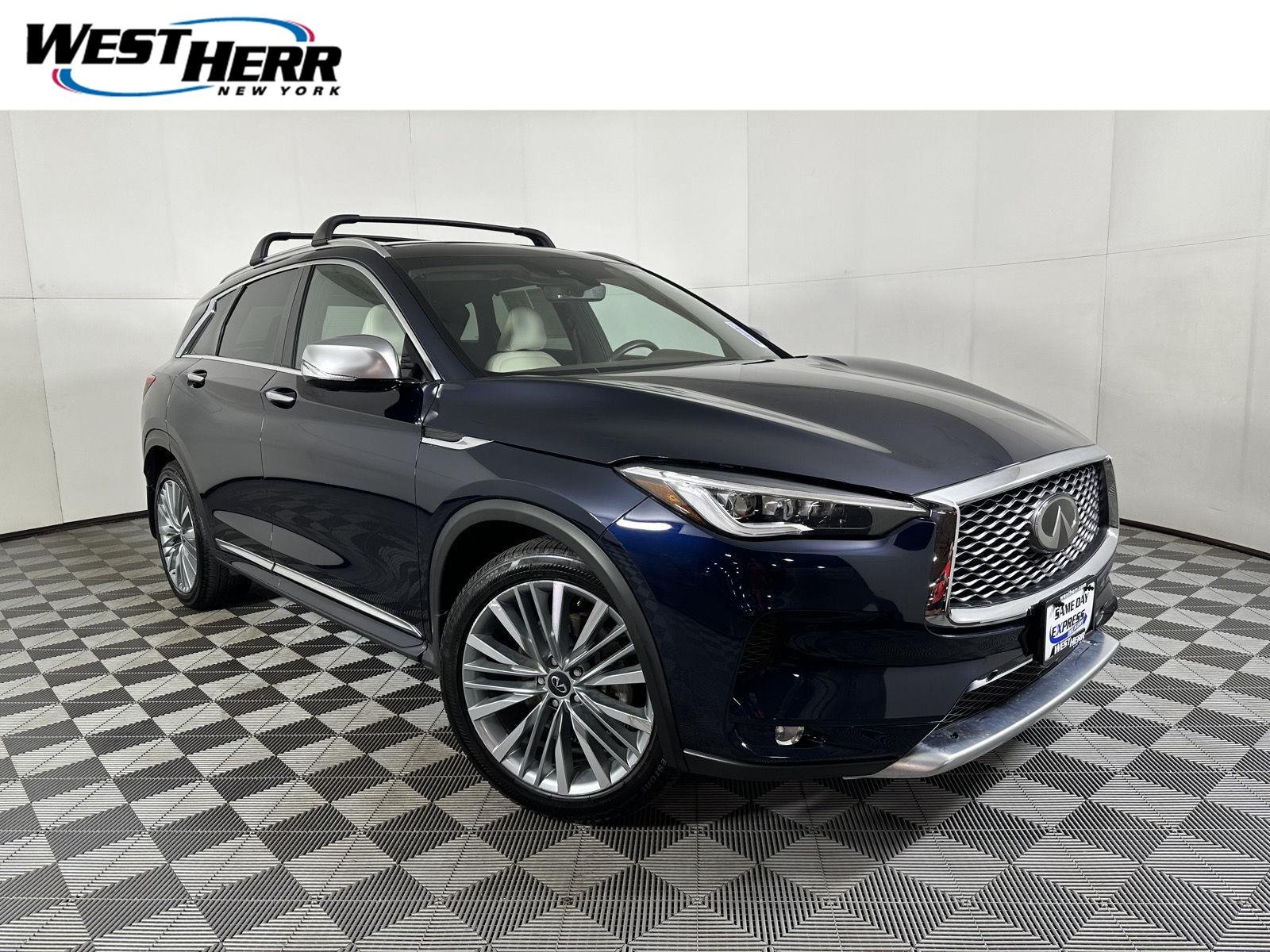 Used 2023 Hermosa Blue INFINITI AUTOGRAPH image 1