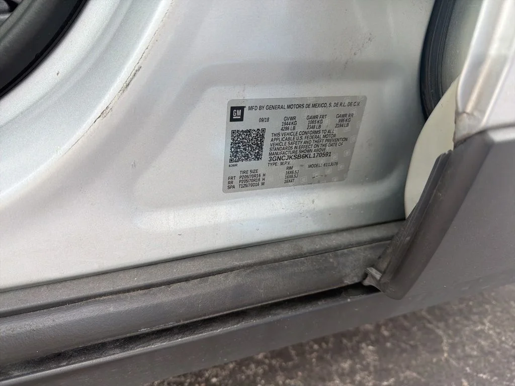 Used 2019 Silver Ice Metallic Chevrolet LS image 3
