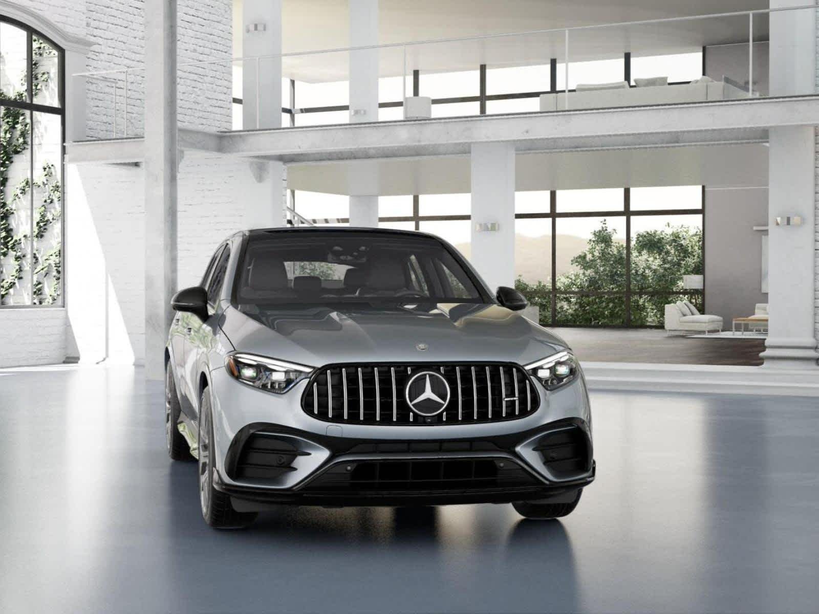 New 2027 Cirrus Silver Metallic Mercedes-Benz AMG® GLC 53 4MATIC+ Coupe image 7