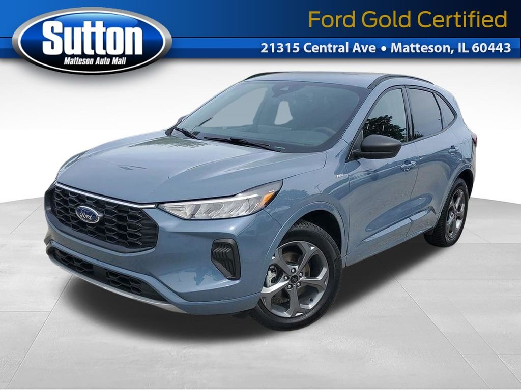 Certified Used 2023 Vapor Blue Ford ST-Line image 1