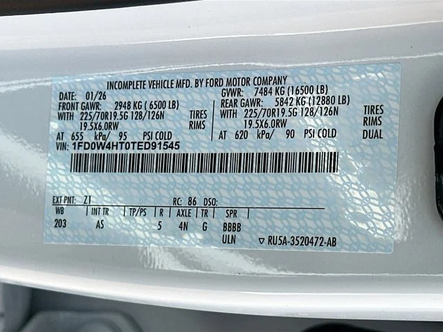 New 2026 Oxford White Ford XL image 19