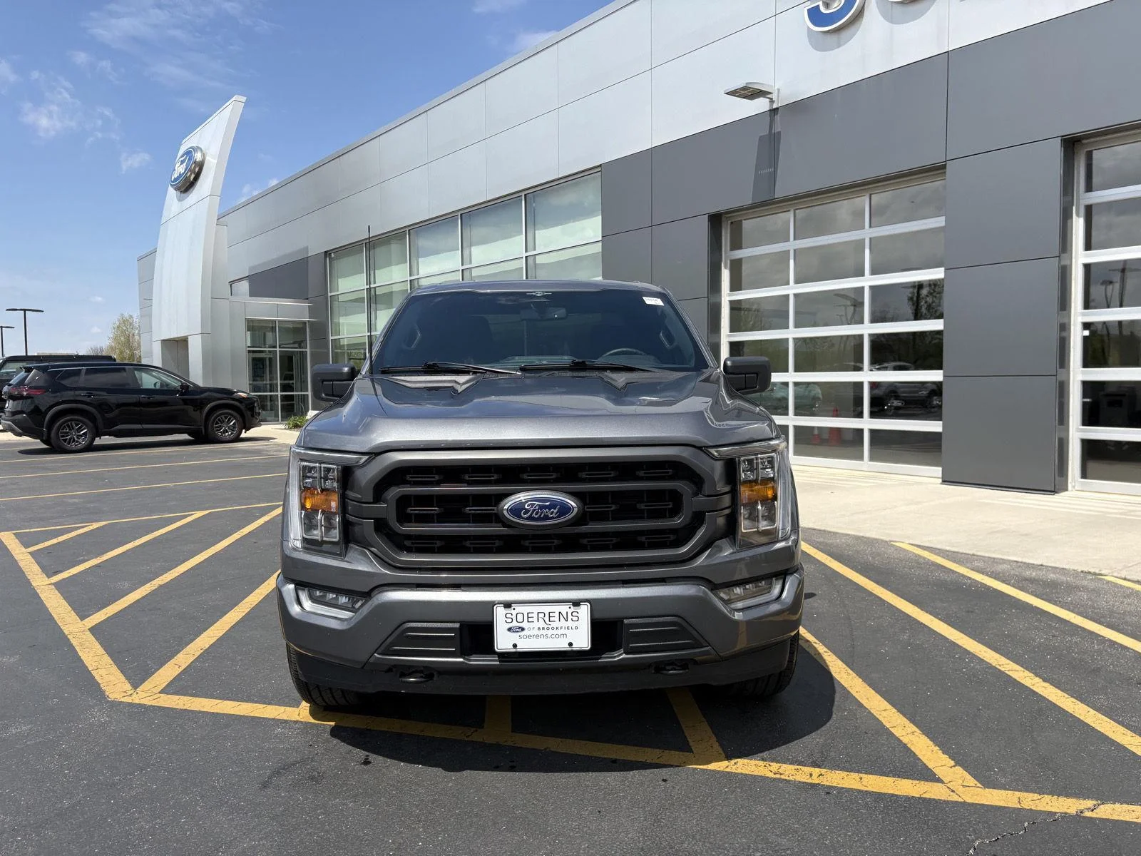 Used 2023 Carbonized Gray Ford XLT image 2