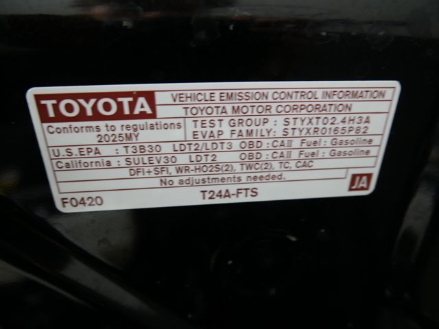 Certified Used 2025 Black Toyota Double Cab SR image 28