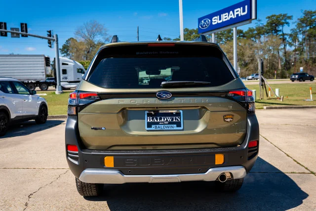 New 2026 Autumn Green Metallic Subaru Wilderness image 5