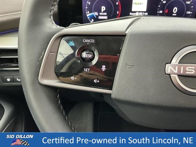 Used 2025 Deep Ocean Blue Pearl/Super Black Nissan Platinum image 9