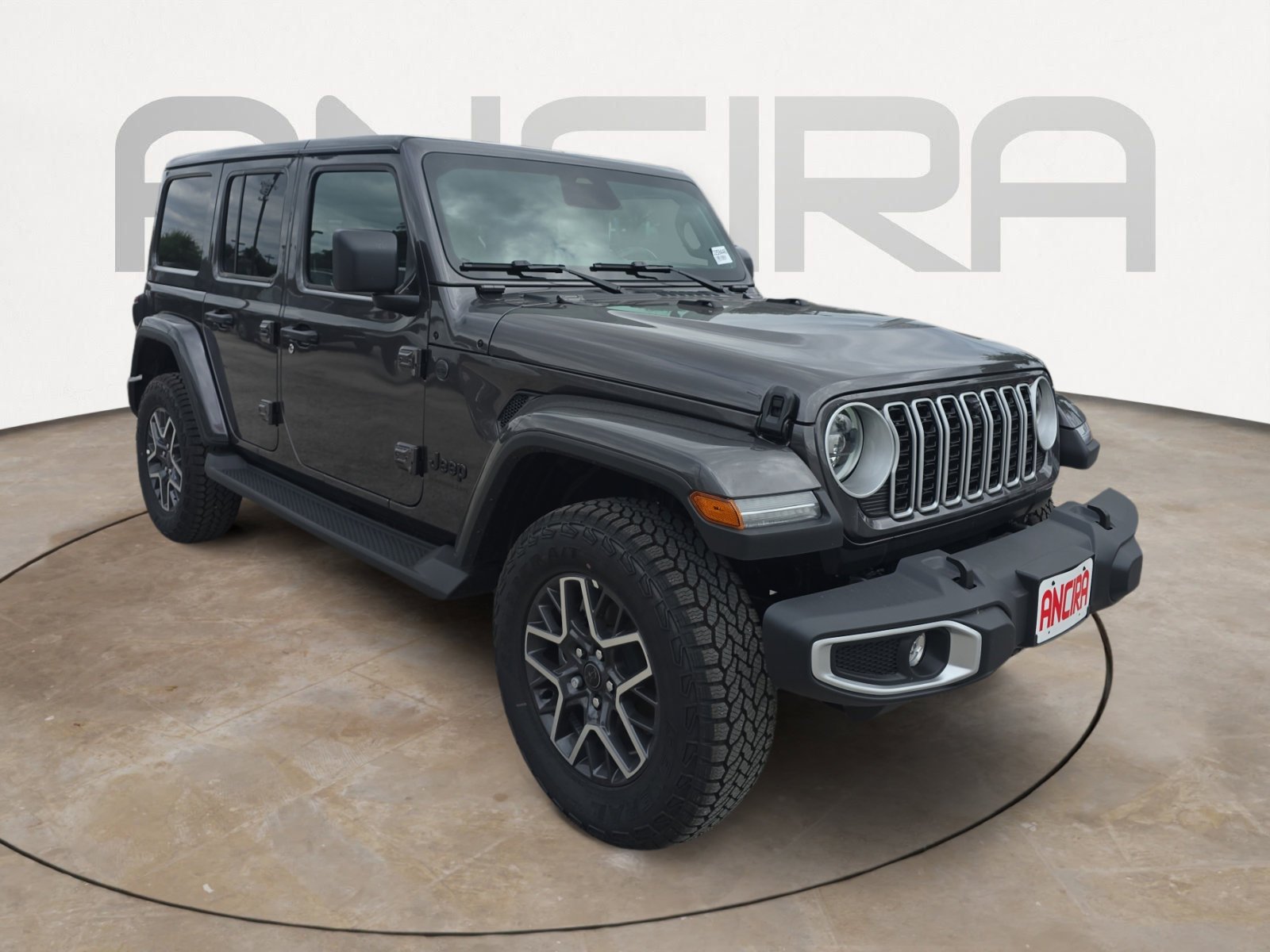 New 2026 Granite Crystal Metallic Clearcoat Jeep Sahara image 4