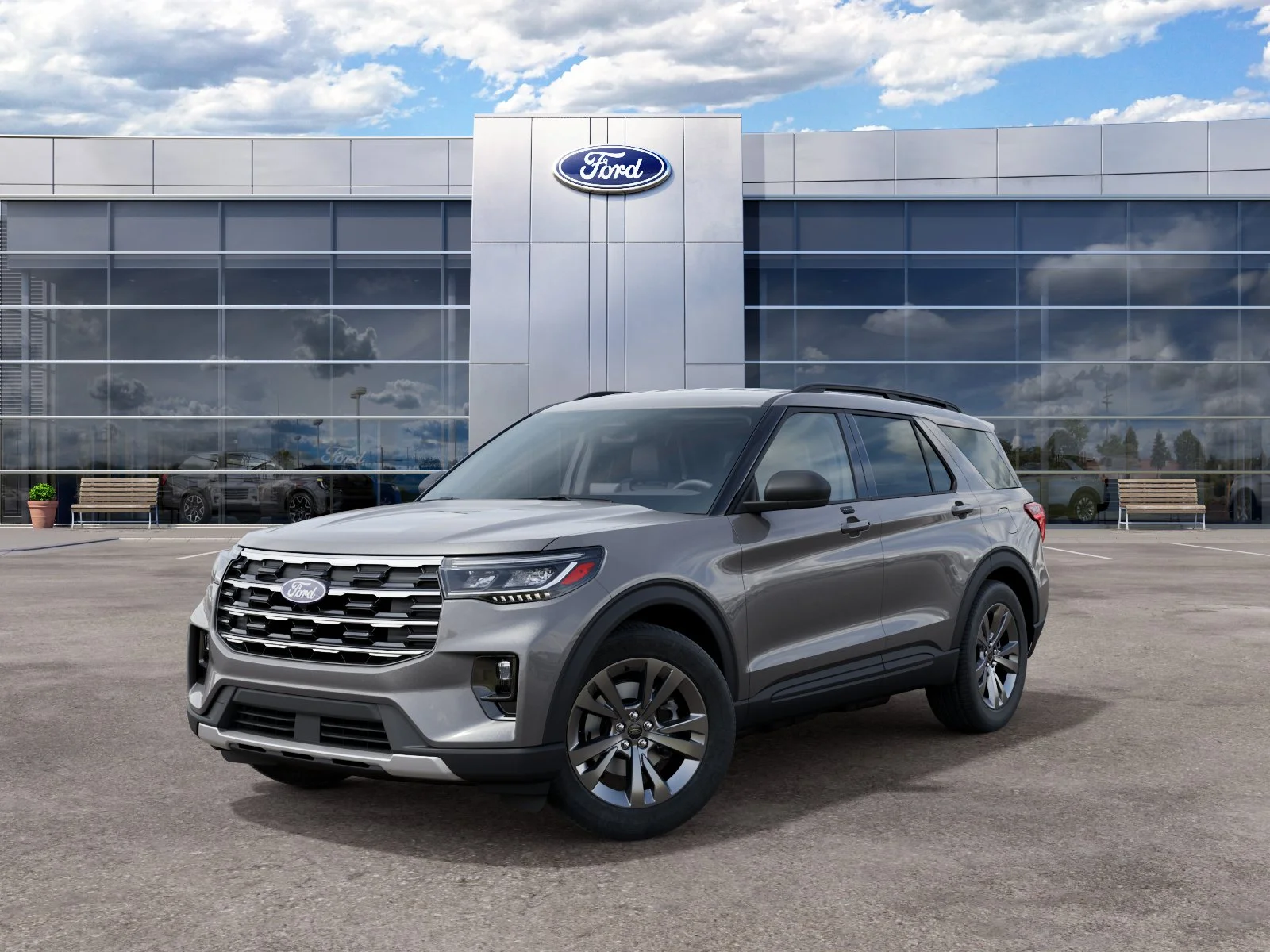 New 2027 Carbonized Gray Metallic Ford Active image 46