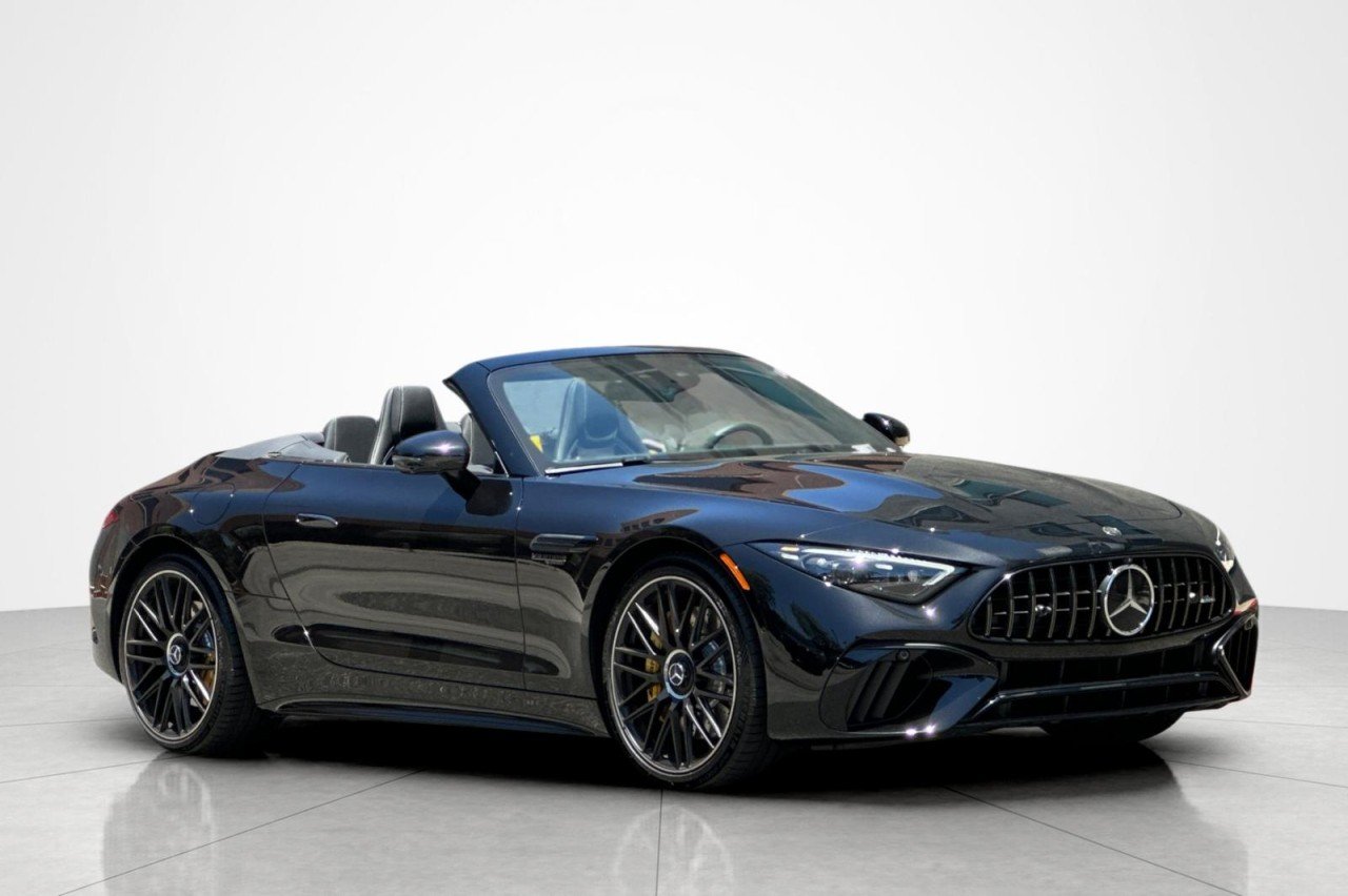Certified Used 2026 BLACK Mercedes-Benz AMG® SL 55 image 7