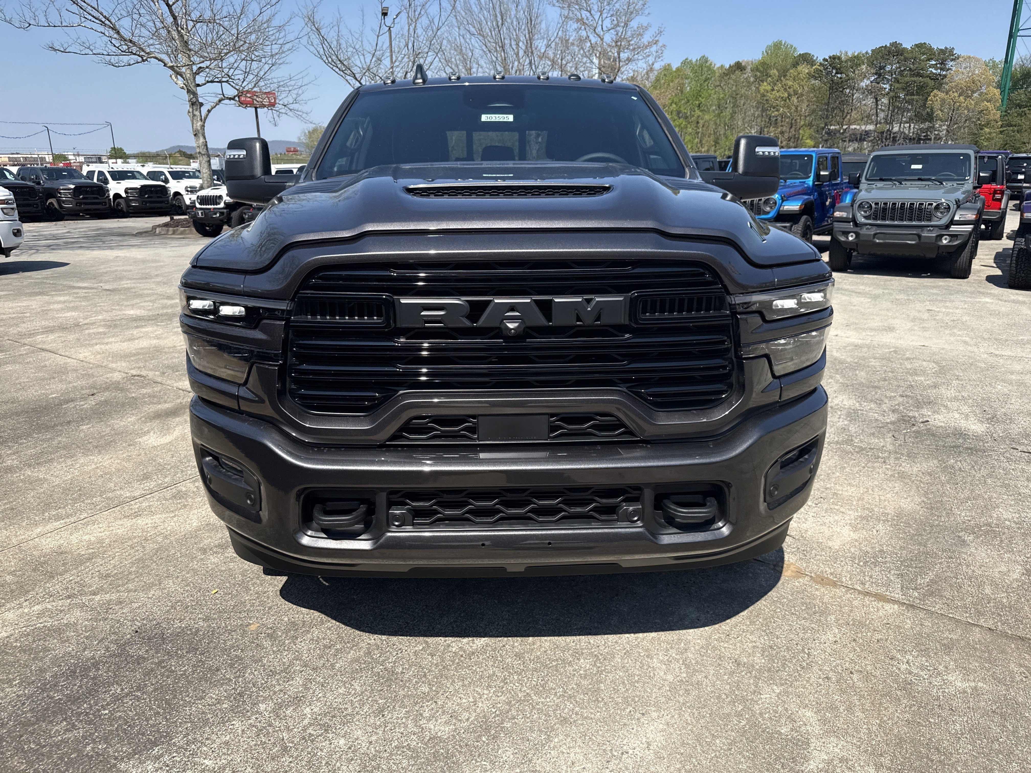 New 2026 Granite Crystal Metallic Clearcoat RAM Laramie DRW / DUALLY image 2
