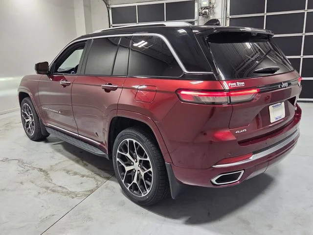 Used 2023 Red Jeep Summit Reserve image 8
