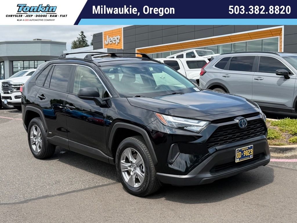 Used 2023 Black Toyota LE image 1