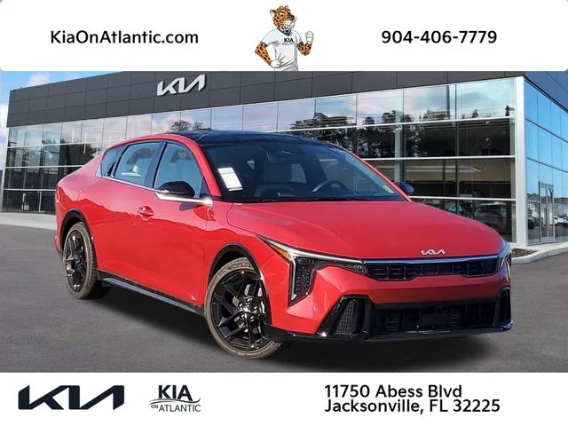 New 2025 Currant Red Kia GT-Line Turbo image 1