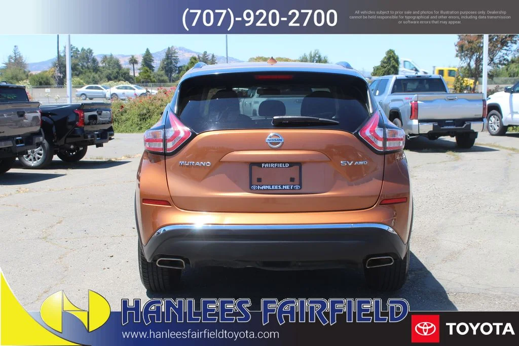 Used 2015 Orange Nissan SV image 8