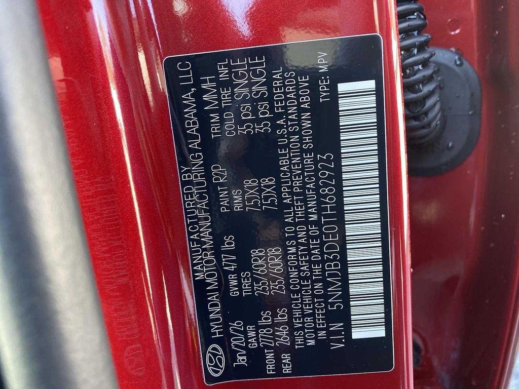 New 2026 Red Hyundai SEL FWD image 32
