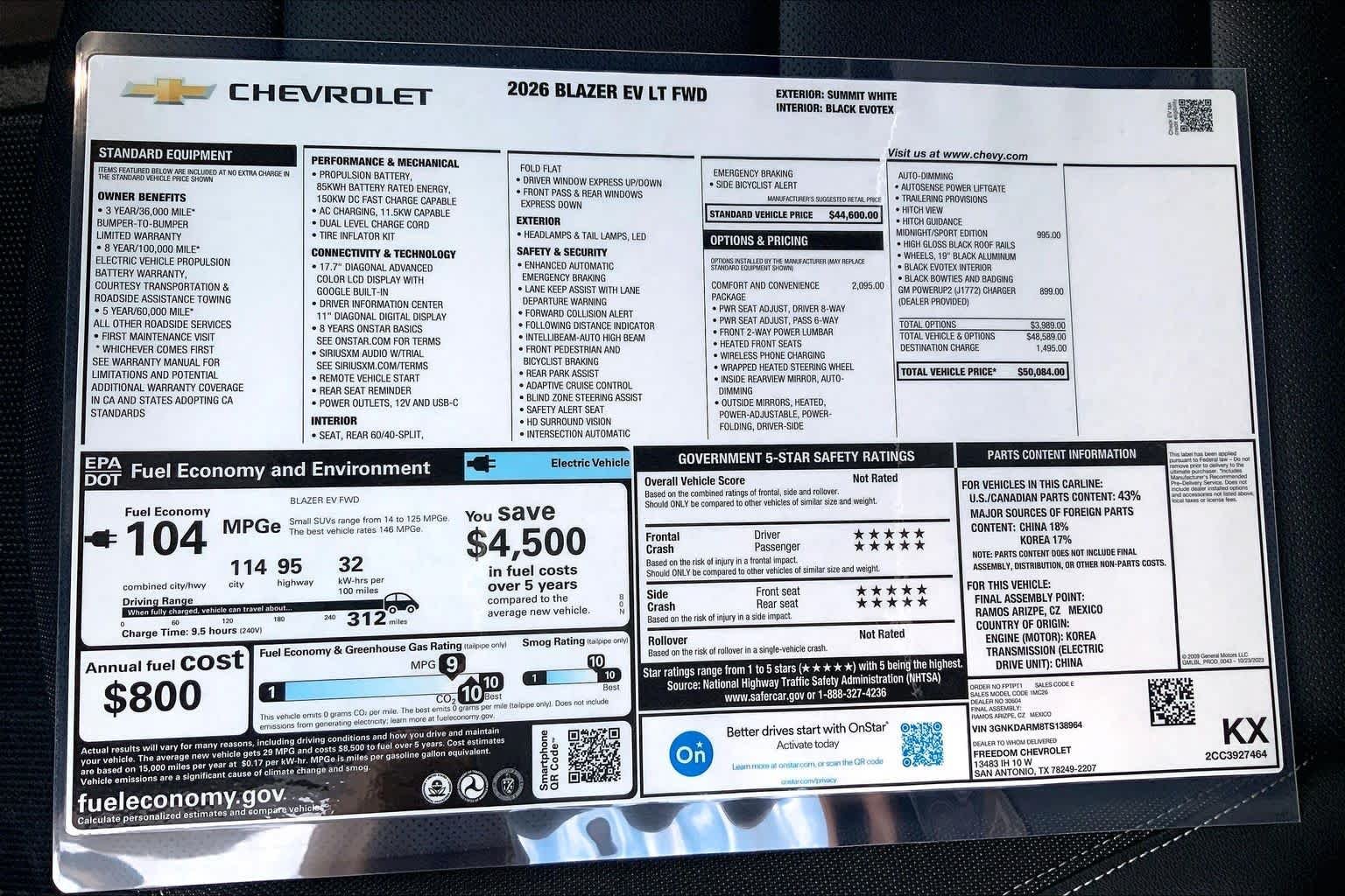 2026 Chevrolet Blazer EV LT - Photo 20