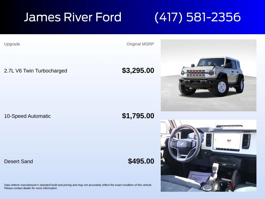 New 2026 Beige Ford Heritage Edition image 5