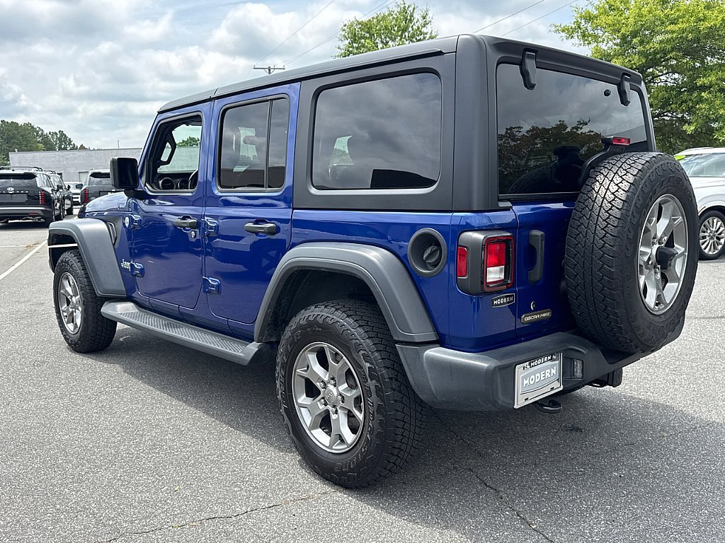 Used 2020 Ocean Blue Metallic Clearcoat Jeep Freedom image 7