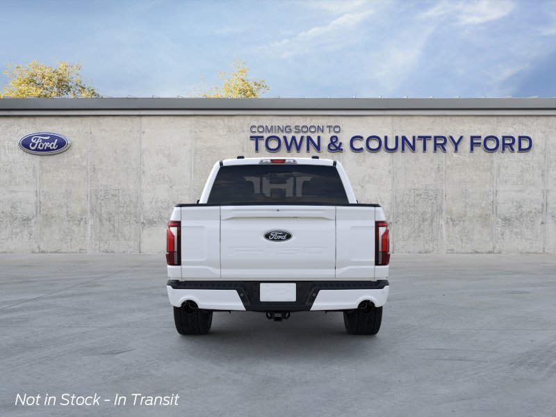 New 2026 Star White Metallic Tri-Coat Ford Lariat image 5