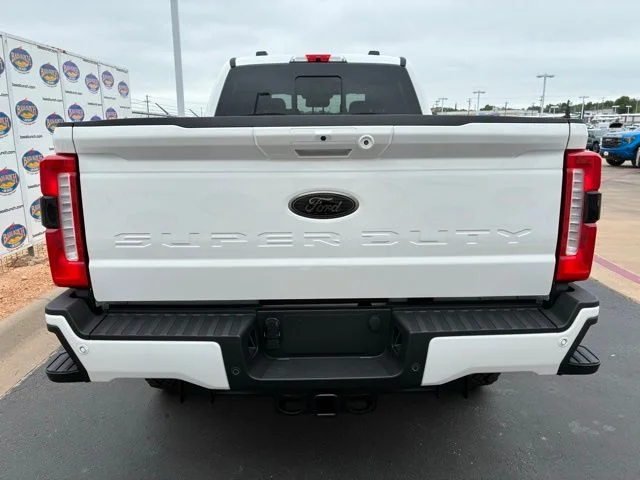 New 2026 Star White Metallic Tri-Coat Ford Lariat image 5